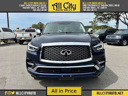 Used 2018 INFINITI QX80 4WD w/ Deluxe Technology Package image 2