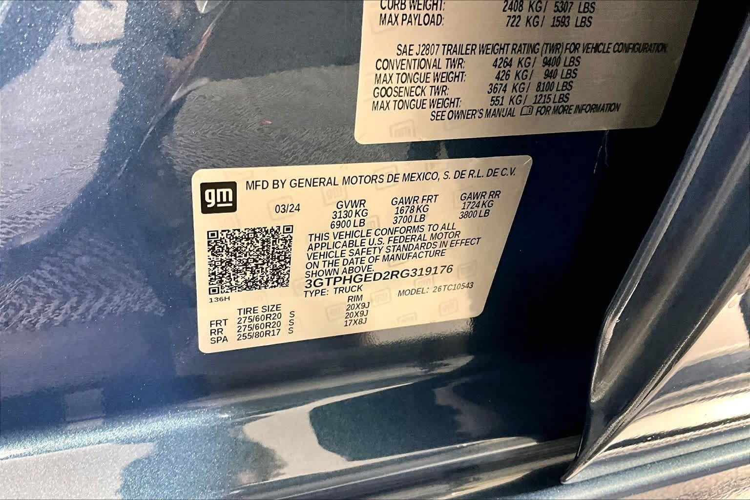 Used 2024 GMC Sierra 1500 Denali w/ Technology Package RWD image 33