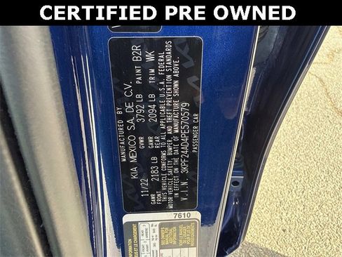 Certified 2023 Kia Forte LXS w/ LXS Technology Package image 29