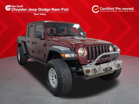Certified 2022 Jeep Gladiator Rubicon w/ Trailer Tow Package AWD/4WD image 1
