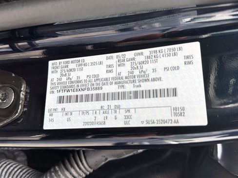 Certified 2022 Ford F150 XLT w/ Equipment Group 302A High AWD/4WD image 42