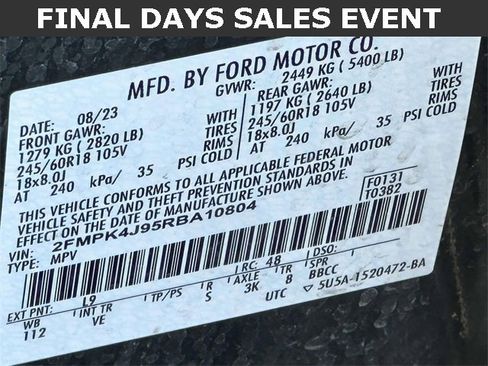 Used 2024 Ford Edge SEL w/ Convenience Package image 18