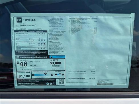 New 2026 Toyota Camry SE image 17