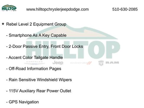 New 2026 RAM 1500 Rebel w/ Rebel Level 2 Equipment Group image 10