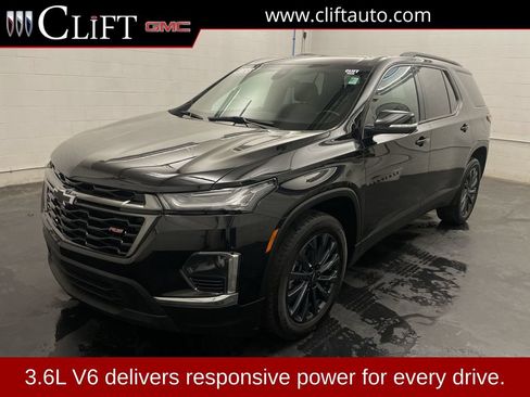 Used 2023 Chevrolet Traverse RS w/ LPO, Floor Liner Package FWD image 1