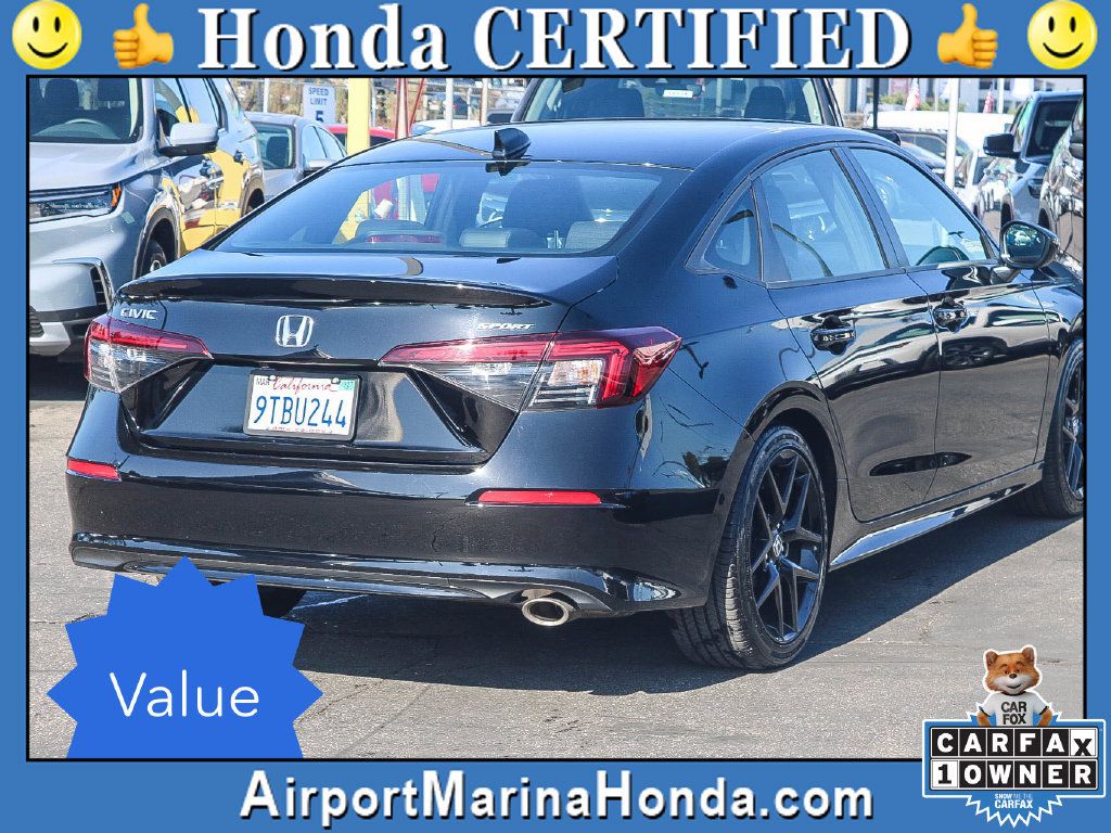 Certified 2025 Honda Civic Sport image 8