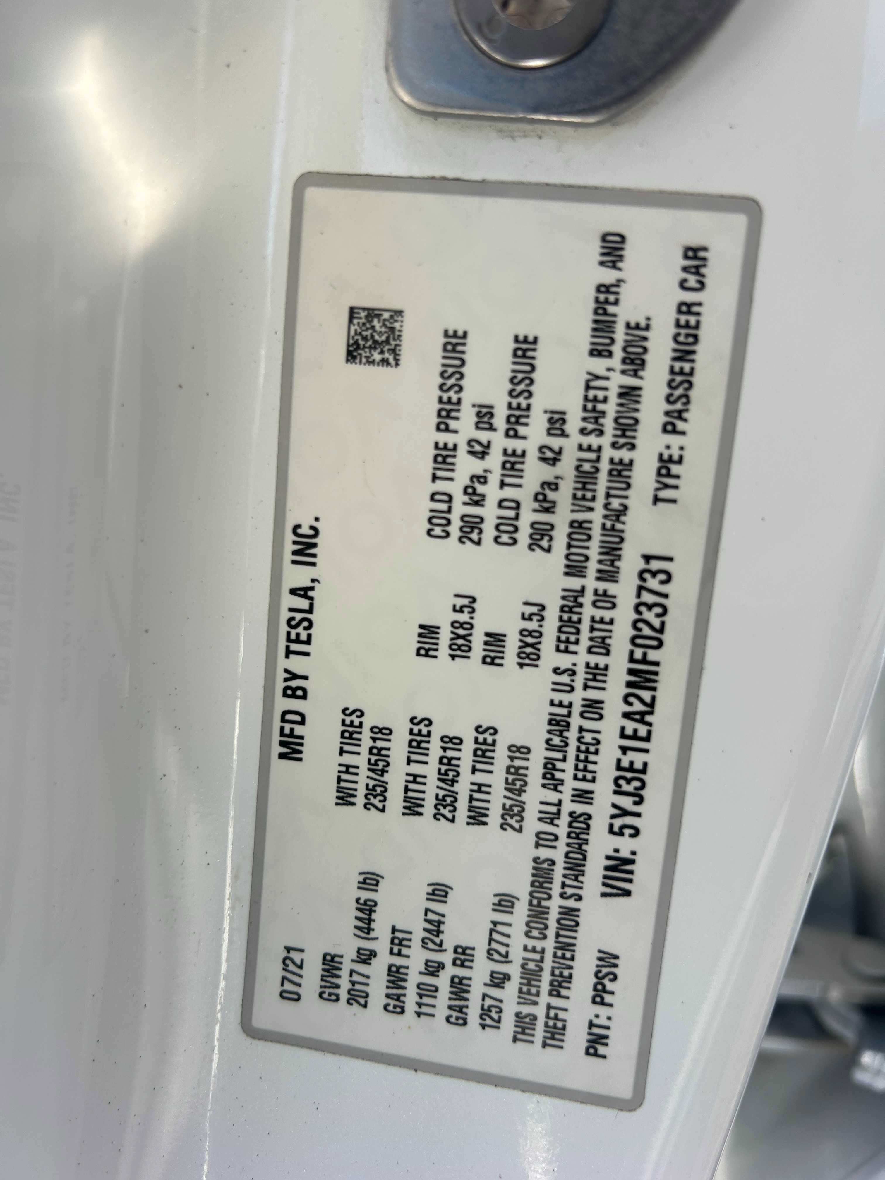 Used 2021 Tesla Model 3 RWD image 12