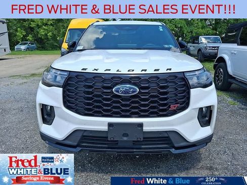 Certified 2025 Ford Explorer ST w/ Sun And Sound Package AWD/4WD image 2