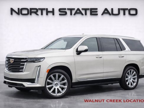 Used 2021 Cadillac Escalade Premium Luxury Platinum image 1