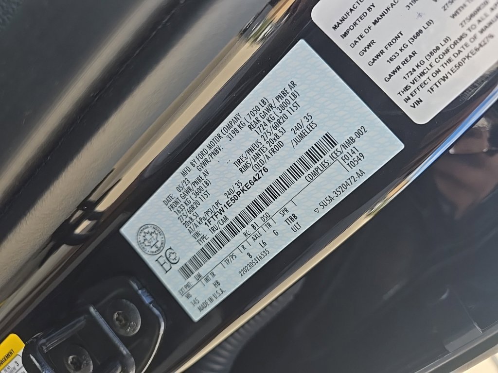 Used 2023 Ford F150 Lariat w/ Equipment Group 502A High AWD/4WD image 13