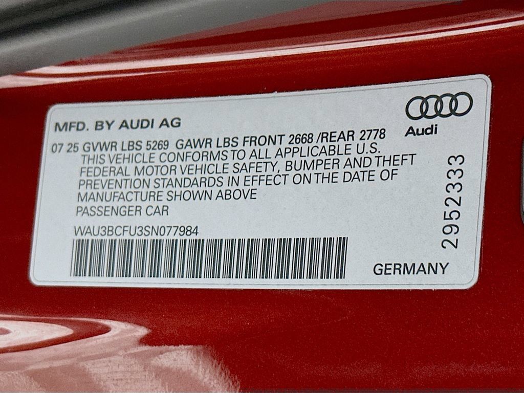 Used 2025 Audi A5 2.0T Premium Plus AWD/4WD image 21