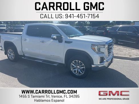 Used 2019 GMC Sierra 1500 SLT w/ SLT Premium Package AWD/4WD image 1