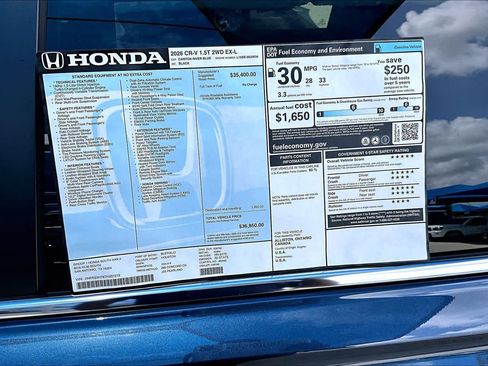 New 2026 Honda CR-V EX-L image 18