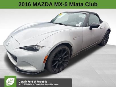 Used 2016 MAZDA MX-5 Miata Club