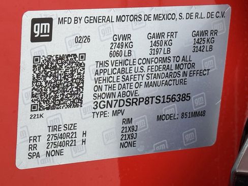 New 2026 Chevrolet Equinox EV RS image 22