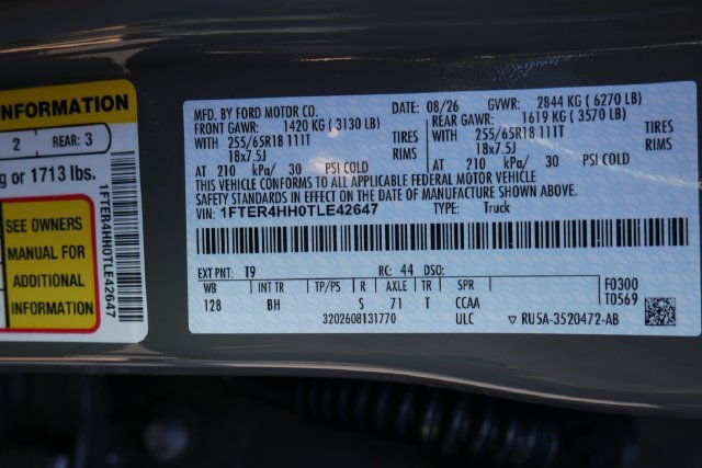 New 2026 Ford Ranger XLT w/ Black Appearance Package AWD/4WD image 27