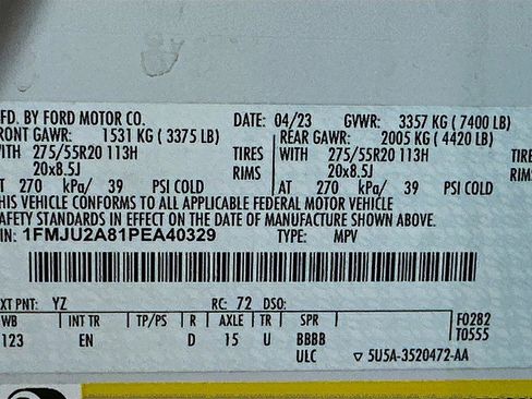 Used 2023 Ford Expedition Limited image 35