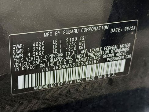 Used 2024 Subaru Legacy Limited AWD/4WD image 39