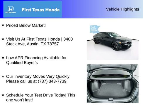 New 2026 Honda Civic Sport image 5