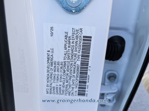 New 2025 Honda Accord Sport image 13