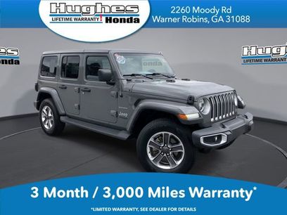 Used 2021 Jeep Wrangler Unlimited Sahara w/ LED Lighting Group