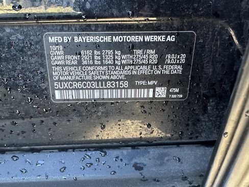 Used 2020 BMW X5 xDrive40i w/ Convenience Package image 34