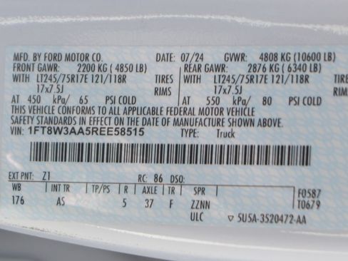 Used 2024 Ford F350 XL w/ XL Chrome Package RWD image 48