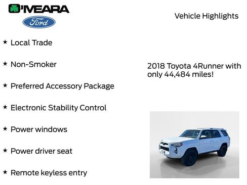 Used 2018 Toyota 4Runner SR5 image 7