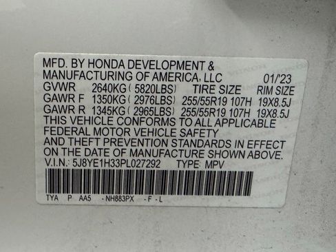 Certified 2023 Acura MDX SH-AWD image 10