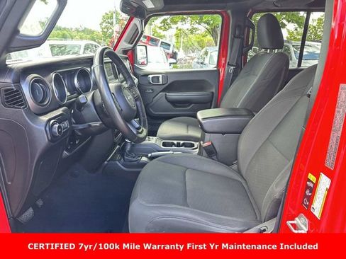 Certified 2022 Jeep Wrangler Unlimited Sport AWD/4WD image 18