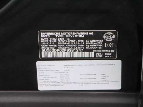 Used 2023 BMW X3 xDrive30i w/ Premium Essential Package image 33