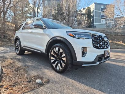 Certified 2025 Ford Explorer Platinum w/ LUX Leather Package