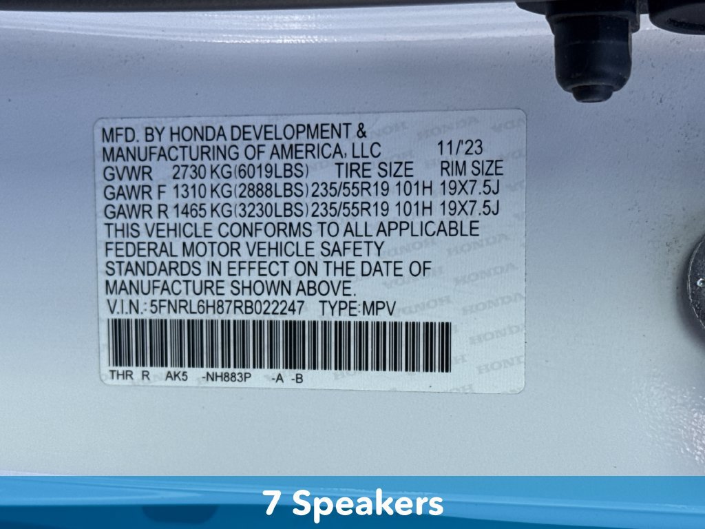 Certified 2024 Honda Odyssey Touring image 33