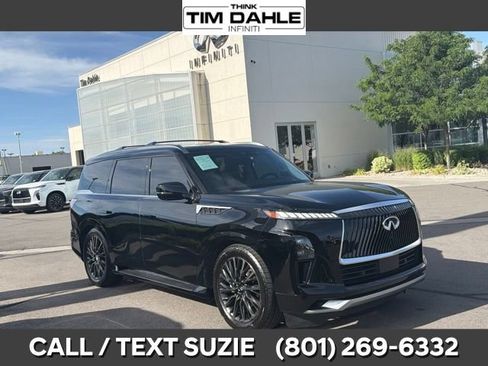 Certified 2025 INFINITI QX80 Luxe w/ Exterior Package AWD/4WD image 1