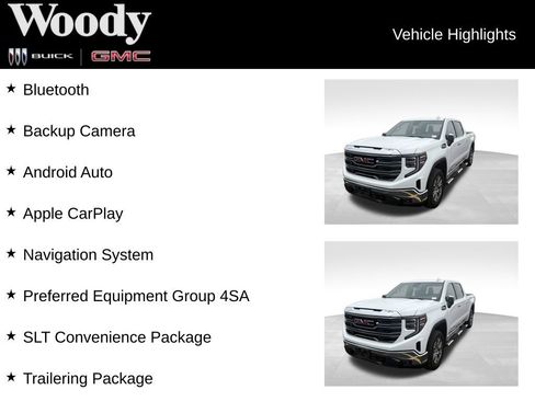 Certified 2023 GMC Sierra 1500 SLT w/ SLT Convenience Package AWD/4WD image 3