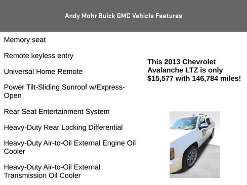 Used 2013 Chevrolet Avalanche LTZ RWD image 14