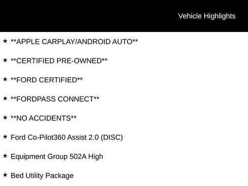 Certified 2022 Ford F150 Lariat w/ Equipment Group 502A High AWD/4WD image 10