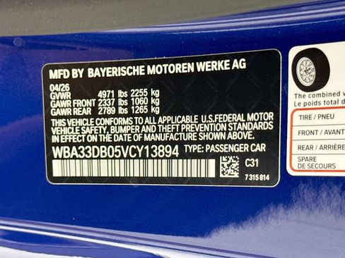New 2027 BMW 430i Convertible w/ M Sport Package RWD image 30