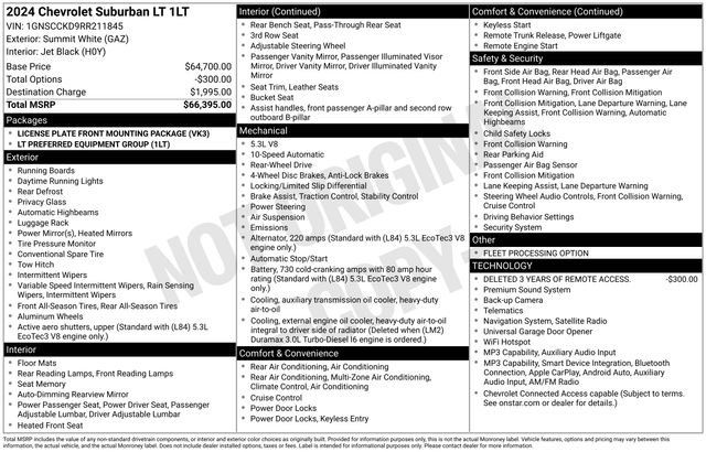 Used 2024 Chevrolet Suburban LT RWD image 31