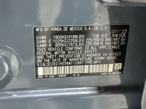 Used 2024 Honda HR-V Sport image 27