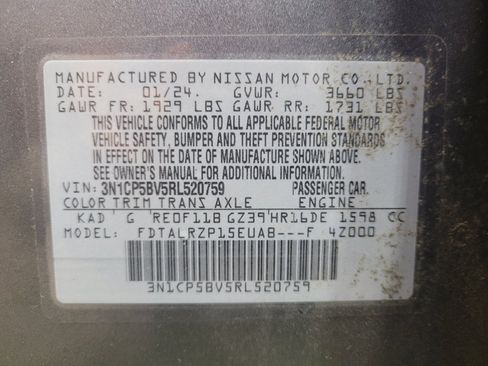 Used 2024 Nissan Kicks S FWD image 33