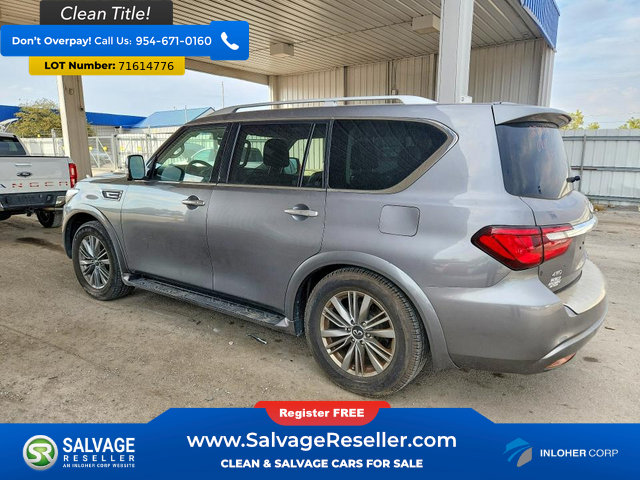 Used 2021 INFINITI QX80 Luxe AWD/4WD image 3