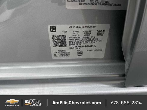 New 2025 Chevrolet Silverado 2500 Custom w/ Custom Convenience Package AWD/4WD image 63