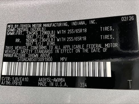 New 2026 Toyota Grand Highlander AWD Hybrid image 20