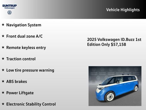New 2025 Volkswagen ID. Buzz 1st Edition image 7