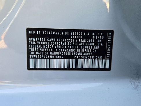 Used 2019 Volkswagen GTI S w/ Driver Assistance Package image 31