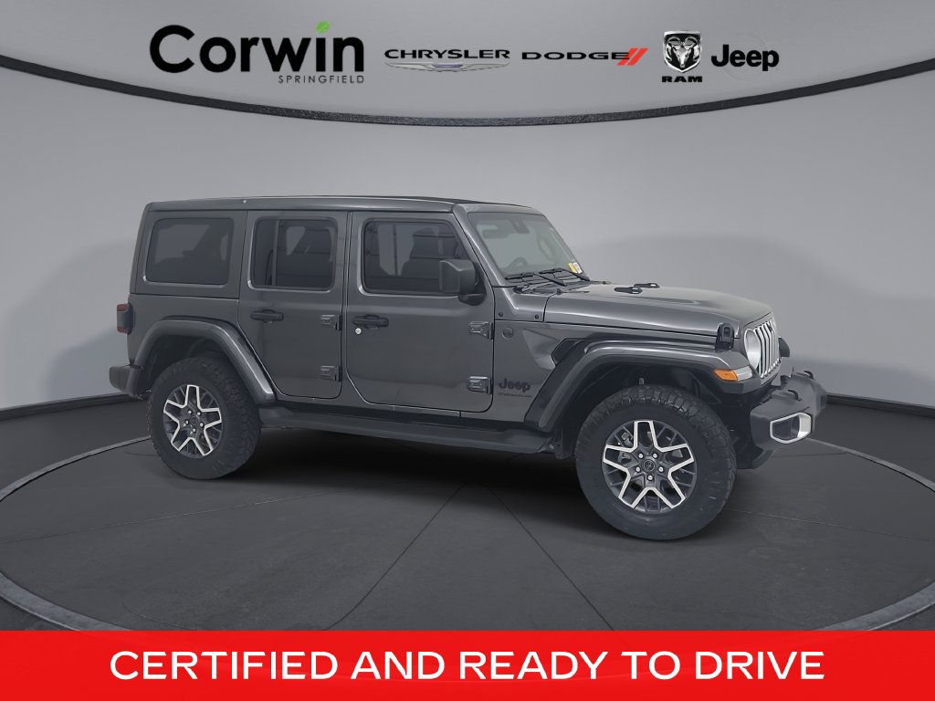 Used 2025 Jeep Wrangler Unlimited Sahara AWD/4WD 360° Tour