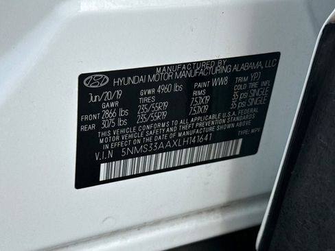 Used 2020 Hyundai Santa Fe SEL image 24