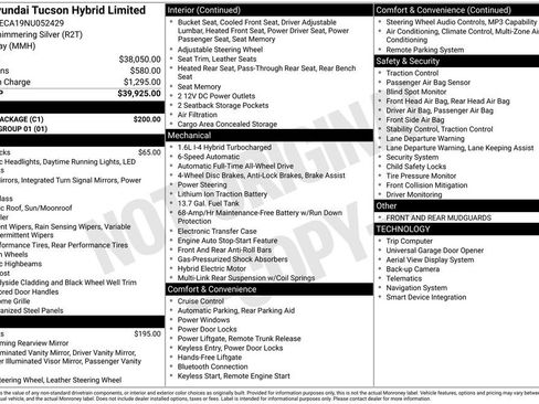 Used 2022 Hyundai Tucson Limited w/ Cargo Package image 3
