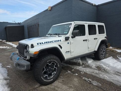 Used 2023 Jeep Wrangler Unlimited Rubicon 4xe w/ Cold Weather Group image 2